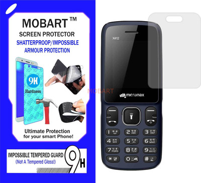 MOBART Impossible Screen Guard for MICROMAX X412(Pack of 1)
