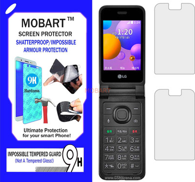 MOBART Impossible Screen Guard for LG FOLDER 2(Pack of 1)