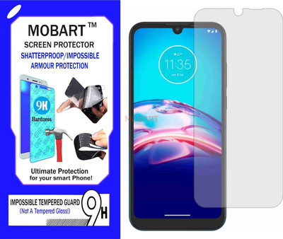 MOBART Impossible Screen Guard for MOTOROLA MOTO E6S (2020)(Pack of 1)