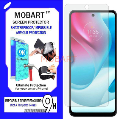 MOBART Impossible Screen Guard for MOTO G60S(Pack of 1)