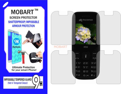 MOBART Impossible Screen Guard for MICROMAX X512(Pack of 1)