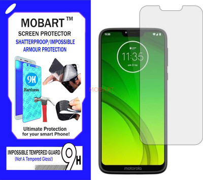 MOBART Impossible Screen Guard for MOTOROLA G7 POWER(Pack of 1)