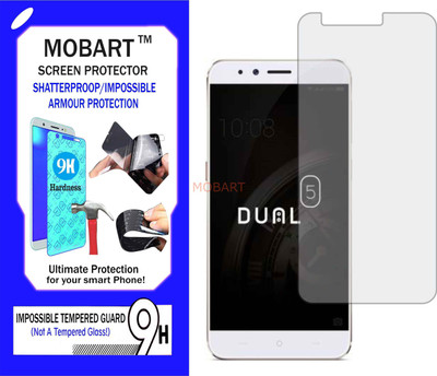 MOBART Impossible Screen Guard for MICROMAX DUAL 5 E4820(Pack of 1)