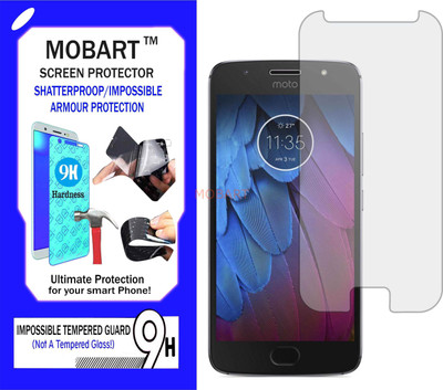 MOBART Impossible Screen Guard for Motorola Moto G5s(Pack of 1)