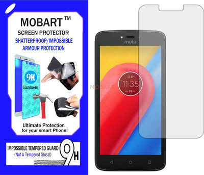 MOBART Impossible Screen Guard for MOTOROLA MOTO C XT 1750(Pack of 1)