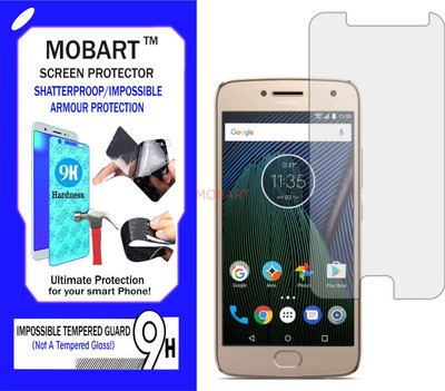 MOBART Impossible Screen Guard for Motorola Moto G5 Plus(Pack of 1)