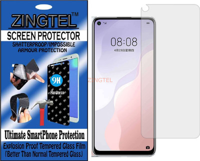 ZINGTEL Impossible Screen Guard for HUAWEI HONOR NOVA 7 SE 5G YOUTH(Pack of 1)