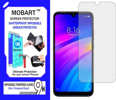 MOBART Impossible Screen Guard for MI REDMI 7(Pack of 1)