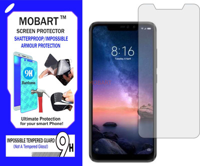 MOBART Impossible Screen Guard for Mi Redmi Note 6 Pro(Pack of 1)