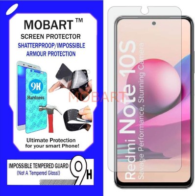 MOBART Impossible Screen Guard for XIAOMI REDMI NOTE 10S(Pack of 1)