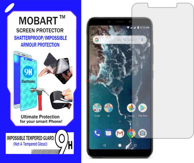 MOBART Impossible Screen Guard for XIAOMI MI A2 (6X)(Pack of 1)