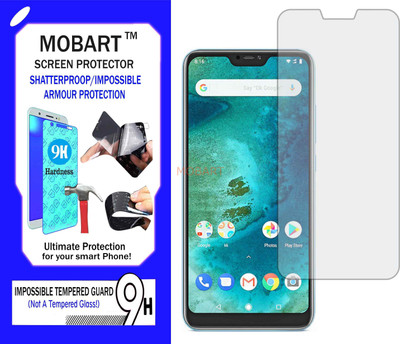 MOBART Impossible Screen Guard for MI A2 LITE(Pack of 1)