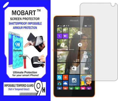 MOBART Impossible Screen Guard for MICROSOFT LUMIA 535(Pack of 1)