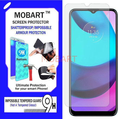 MOBART Impossible Screen Guard for MOTOROLA MOTO E20(Pack of 1)