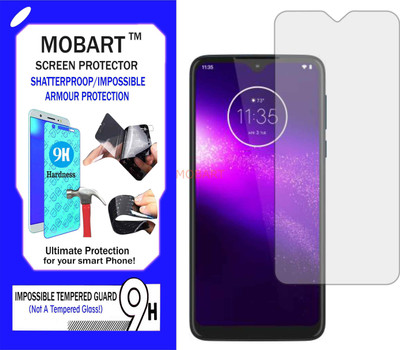MOBART Impossible Screen Guard for MOTO G8 PLAY(Pack of 1)
