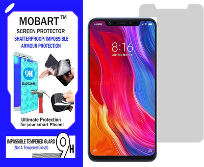 MOBART Impossible Screen Guard for XIAOMI REDMI 8 PRO(Pack of 1)
