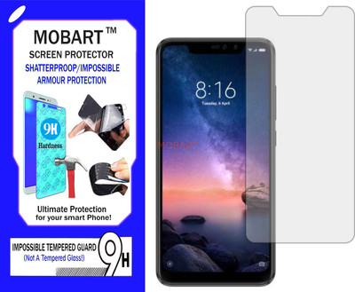 MOBART Impossible Screen Guard for Mi Redmi Note 6 Pro(Pack of 1)