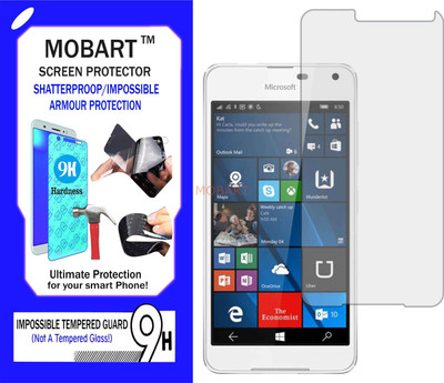 MOBART Impossible Screen Guard for MICROSOFT LUMIA 650 DUAL SIM(Pack of 1)
