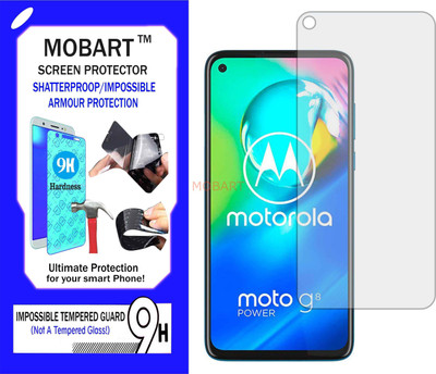 MOBART Impossible Screen Guard for MOTOROLA G8 POWER(Pack of 1)