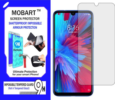 MOBART Impossible Screen Guard for XIAOMI REDMI NOTE 7S(Pack of 1)