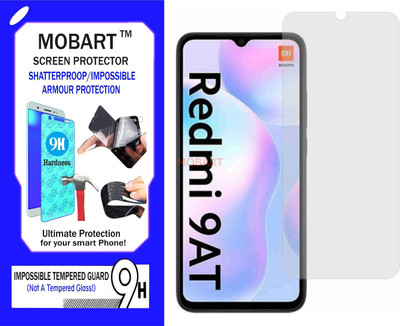 MOBART Impossible Screen Guard for XIAOMI REDMI 9AT(Pack of 1)