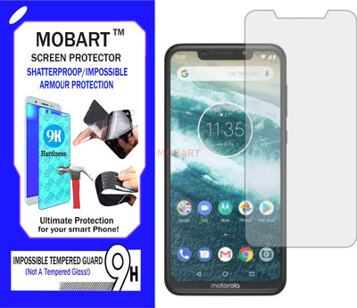 MOBART Impossible Screen Guard for Motorola Moto One Power(Pack of 1)