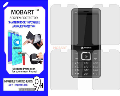 MOBART Impossible Screen Guard for MICROMAX X807(Pack of 1)
