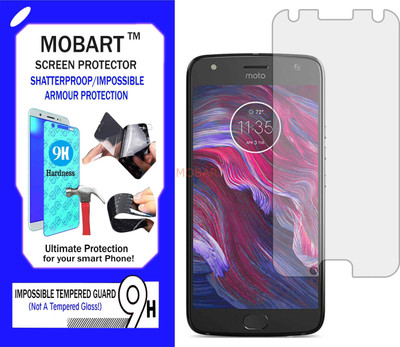 MOBART Impossible Screen Guard for Motorola Moto X4(Pack of 1)