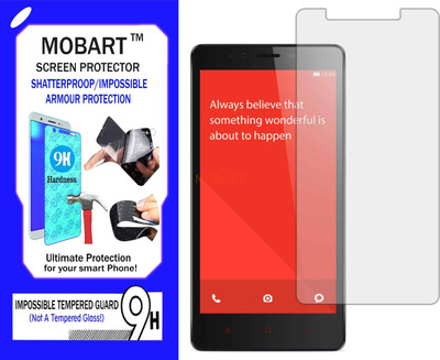 MOBART Impossible Screen Guard for MI REDMI NOTE(Pack of 1)