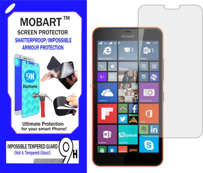 MOBART Impossible Screen Guard for MICROSOFT LUMIA 640 XL(Pack of 1)