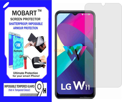 MOBART Impossible Screen Guard for LG W31(Pack of 1)