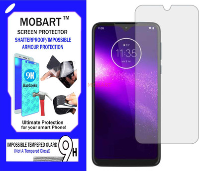 MOBART Impossible Screen Guard for MOTOROLA MOTO ONE MACRO(Pack of 1)