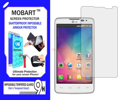 MOBART Impossible Screen Guard for LG L60 DUAL X147(Pack of 1)