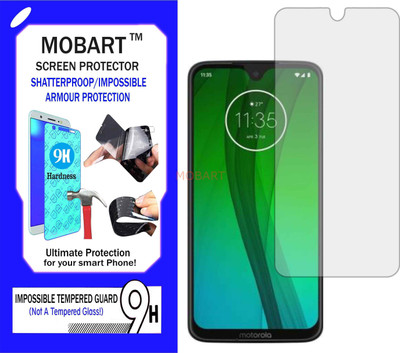 MOBART Impossible Screen Guard for MOTOROLA G7 PLUS(Pack of 1)