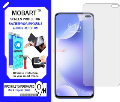 MOBART Impossible Screen Guard for MI POCO X2(Pack of 1)