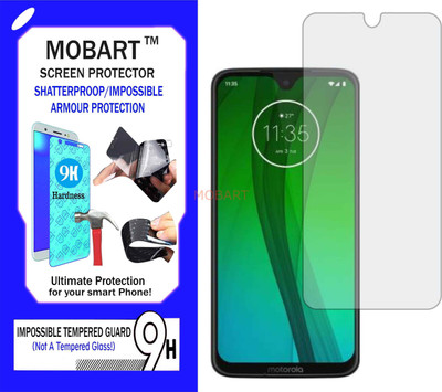 MOBART Impossible Screen Guard for MOTOROLA G7(Pack of 1)