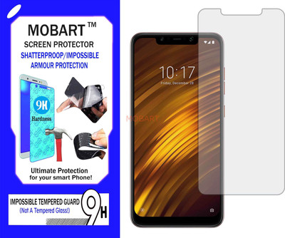 MOBART Impossible Screen Guard for MI REDMI POCOPHONE F1(Pack of 1)