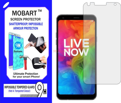 MOBART Impossible Screen Guard for LG Q7(Pack of 1)