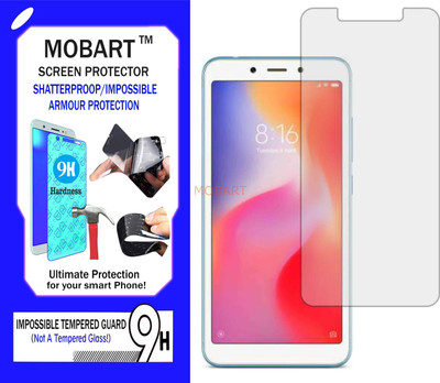 MOBART Impossible Screen Guard for Mi Redmi 6(Pack of 1)