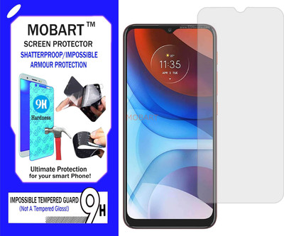 MOBART Impossible Screen Guard for MOTOROLA MOTO E7 POWER(Pack of 1)
