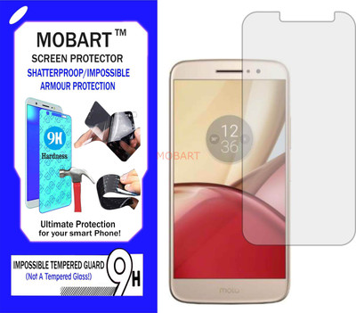 MOBART Impossible Screen Guard for Motorola Moto M(Pack of 1)