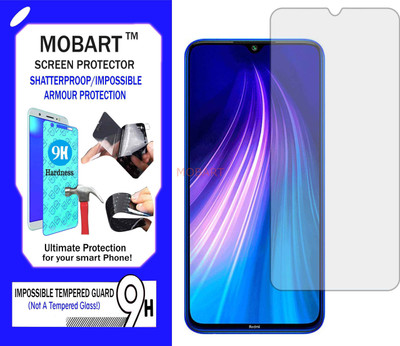 MOBART Impossible Screen Guard for MI REDMI NOTE 8(Pack of 1)