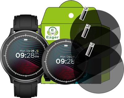 EZGER Screen Guard for BOAT WATCH DELTA SMARTWATCH SCREEN GUARD(Pack of 3)