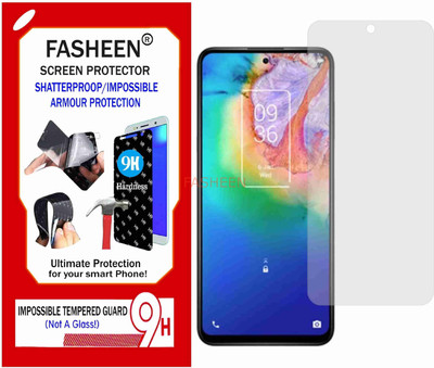 Fasheen Tempered Glass Guard for TCL 20 5G (Flexible Shatterproof)(Pack of 1)