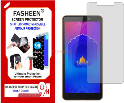 Fasheen Tempered Glass Guard for TECNO IACE 2 (Flexible Shatterproof)(Pack of 1)