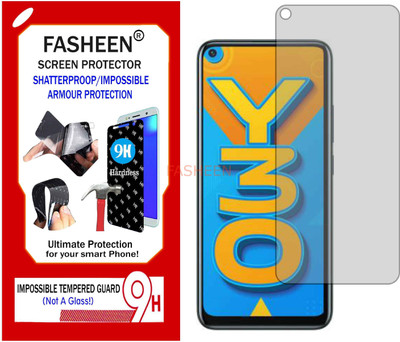 Fasheen Tempered Glass Guard for VIVO Y30 (Flexible Shatterproof)(Pack of 1)