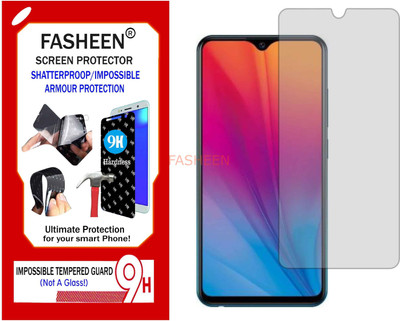 Fasheen Tempered Glass Guard for VIVO Y91I (Flexible Shatterproof)(Pack of 1)