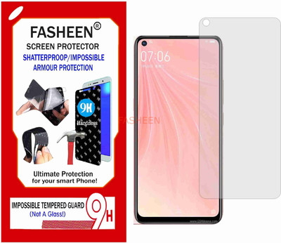 Fasheen Tempered Glass Guard for VIVO Z5X (2020) (Flexible Shatterproof)(Pack of 1)