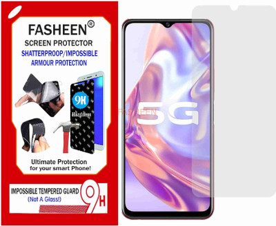 Fasheen Tempered Glass Guard for VIVO Y31S 5G (Flexible Shatterproof)(Pack of 1)