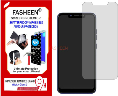 Fasheen Tempered Glass Guard for TECNO CAMON ISKY I 2X (Flexible Shatterproof)(Pack of 1)